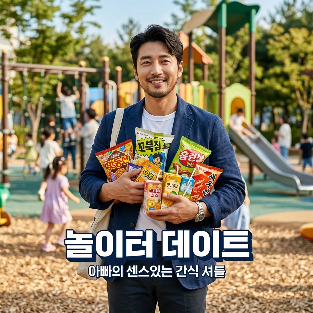 5세 유치원 하원 후 놀이터 데이트, 아빠의 센스 있는 간식 셔틀 꿀팁