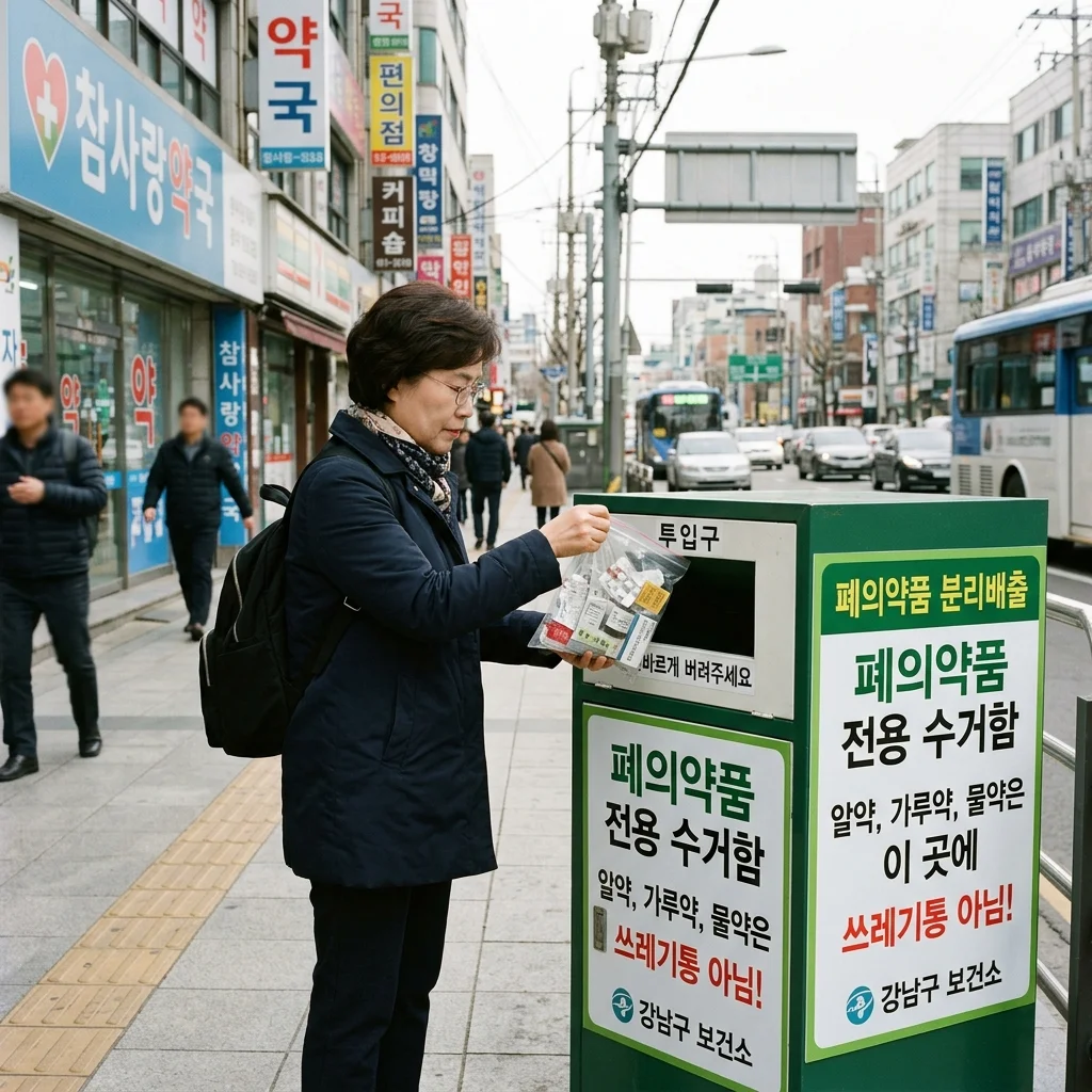 유통기한 지난 시럽제, 그냥 하수구에 버리면 안 돼요!
