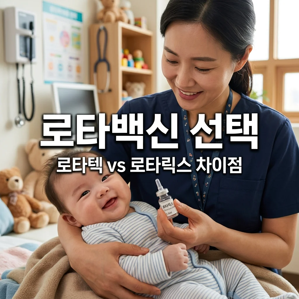 생후 2개월 아기 예방접종 로타텍 로타릭스 차이와 비용 총정리
