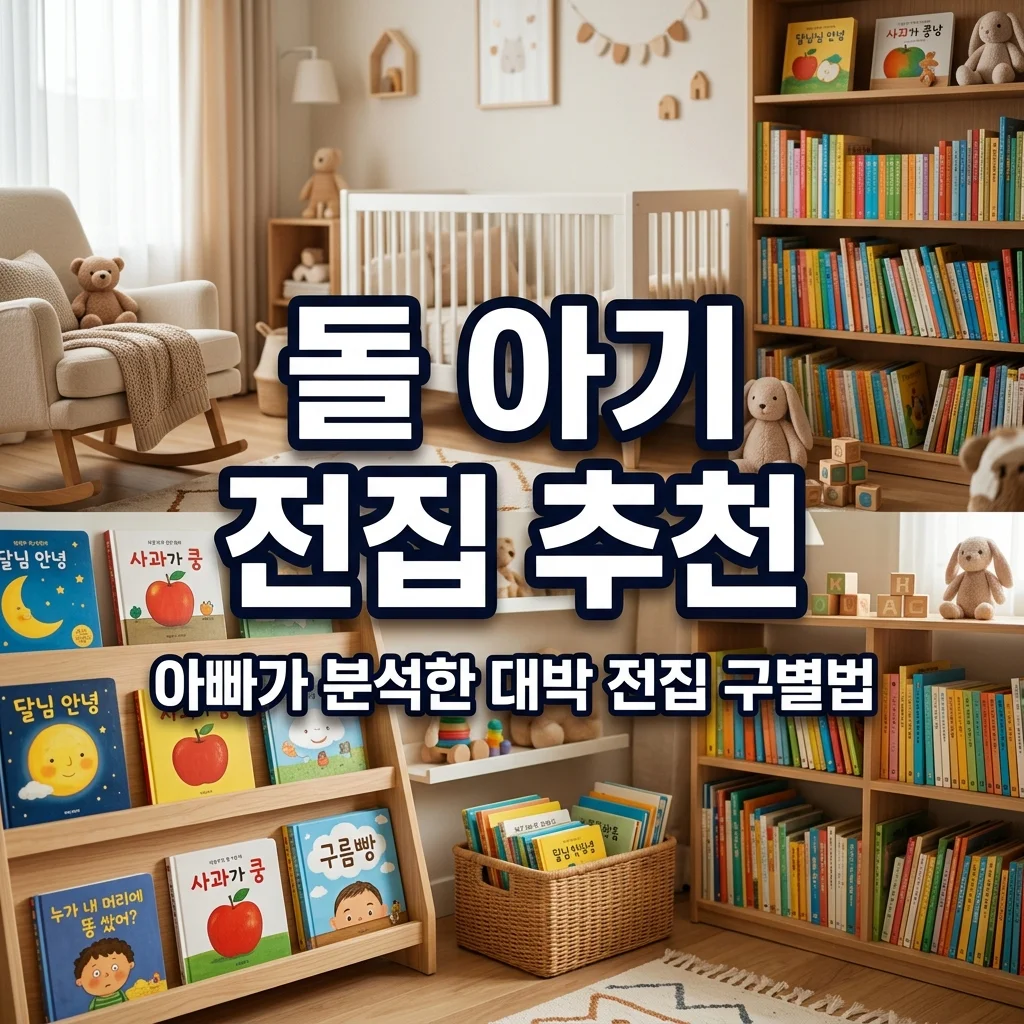 돌 아기 전집 추천! 대박 전집 쪽박 전집 구별하는 아빠의 도서 선호도 분석