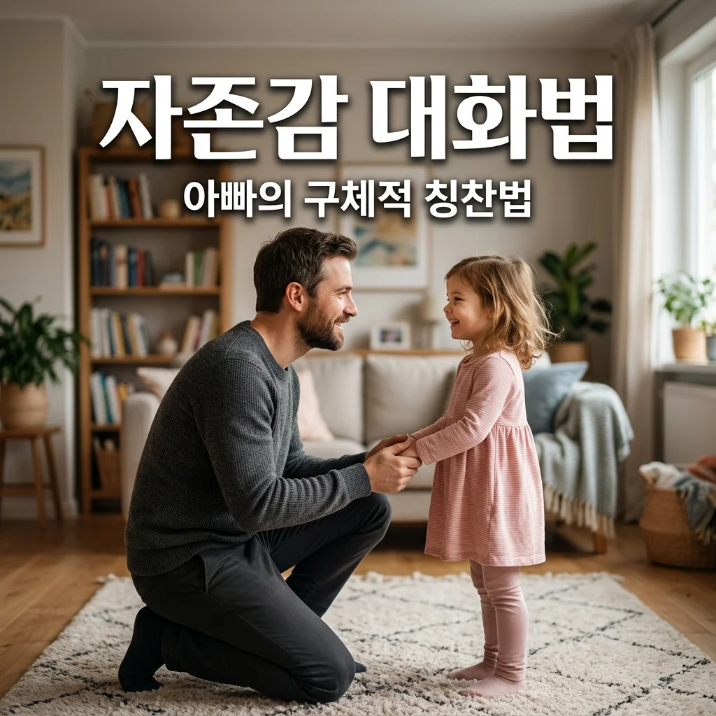 5세 딸 자존감 높이는 대화법: 사소한 성취를 칭찬하는 아빠의 비결