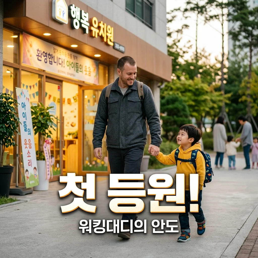어린이집 첫 등원: 워킹대디의 둘째 아들 적응기, 안도와 꿀팁