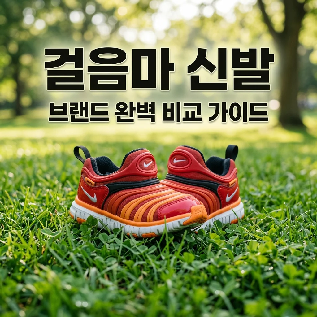 걸음마 신발 브랜드 비교! 나이키 다이너모 프리로 둘째 아들 야외 산책 성공 후기