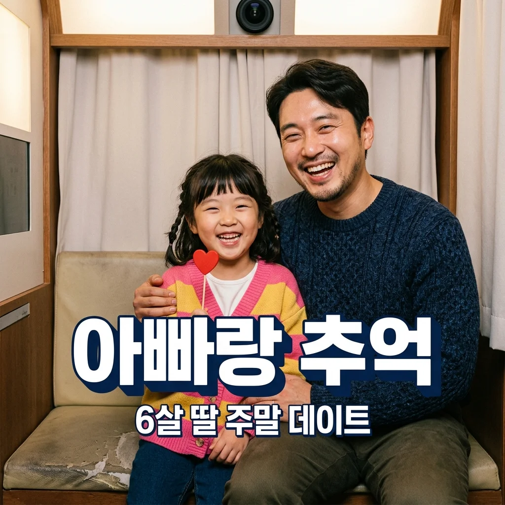 인생네컷 주말 데이트: 6살 딸과 아빠의 감성 소통 루틴 완전 정복