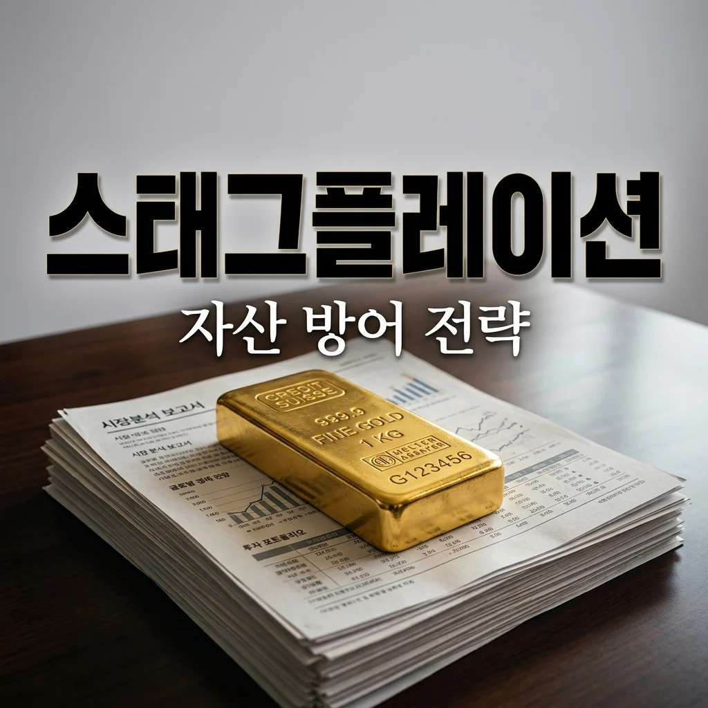 스태그플레이션 뜻: 금 실물 자산으로 현명하게 자산 방어하는 최신 전략
