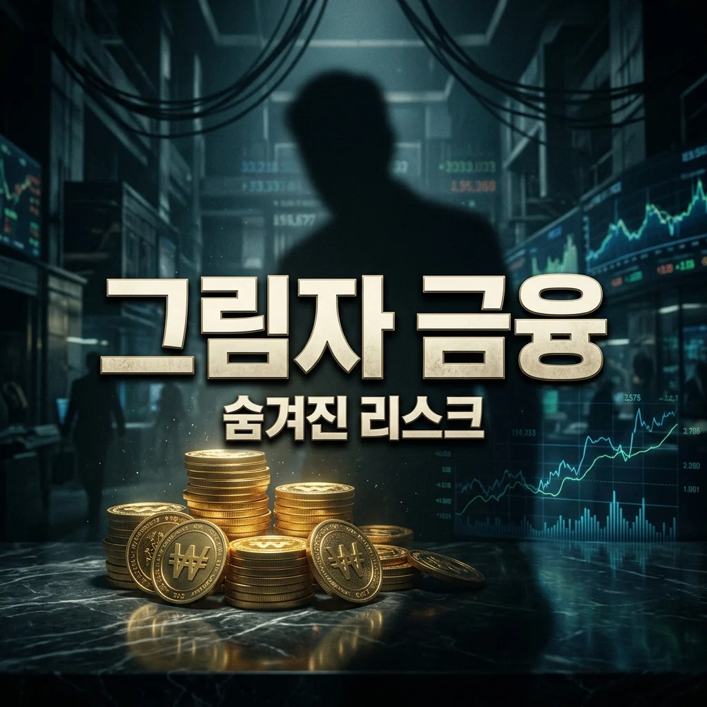 그림자 금융 뜻과 비은행 금융기관 리스크, 알기 쉽게 파헤쳐요!