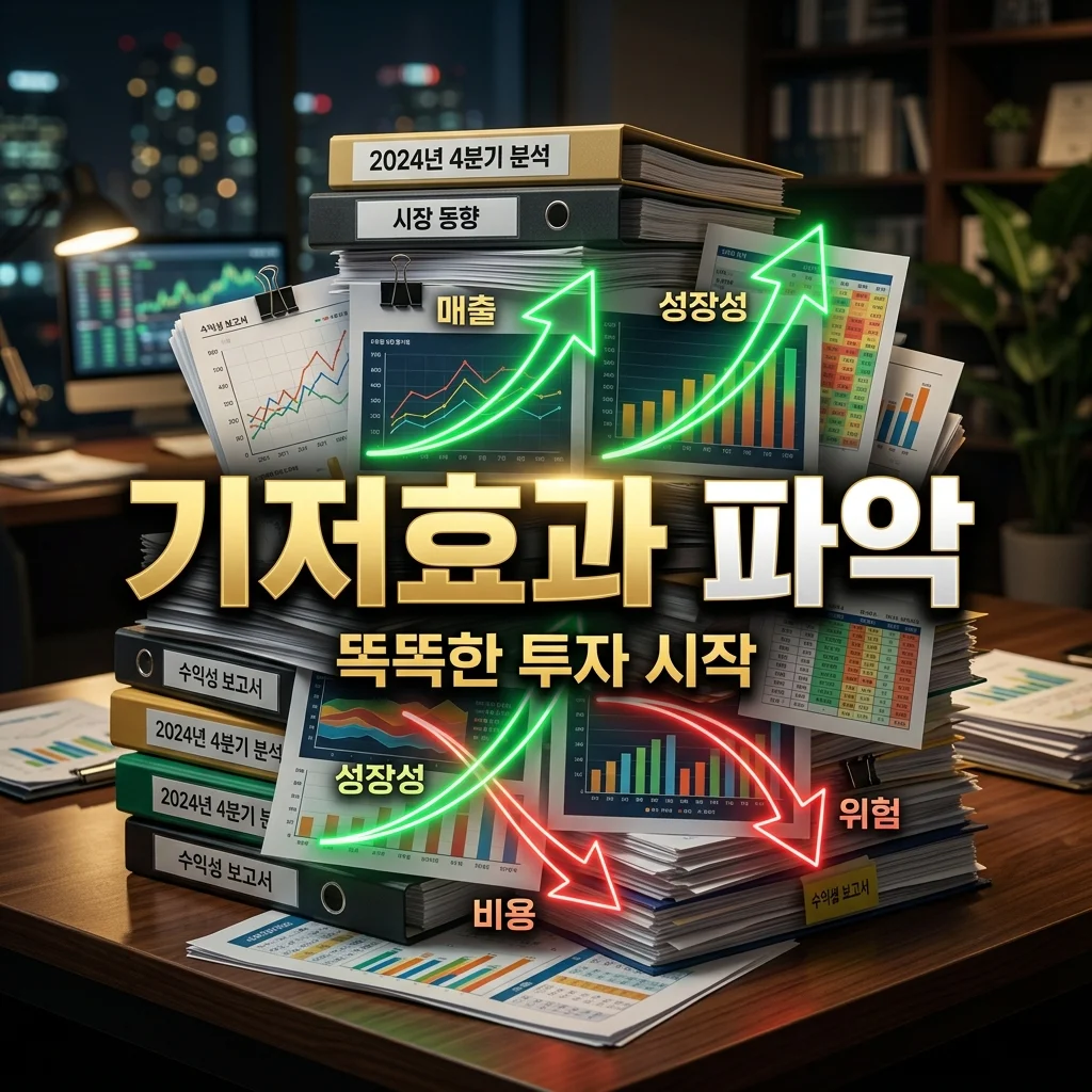 기저효과 역기저효과 뜻, 기업 실적 분석 핵심 전략 5가지