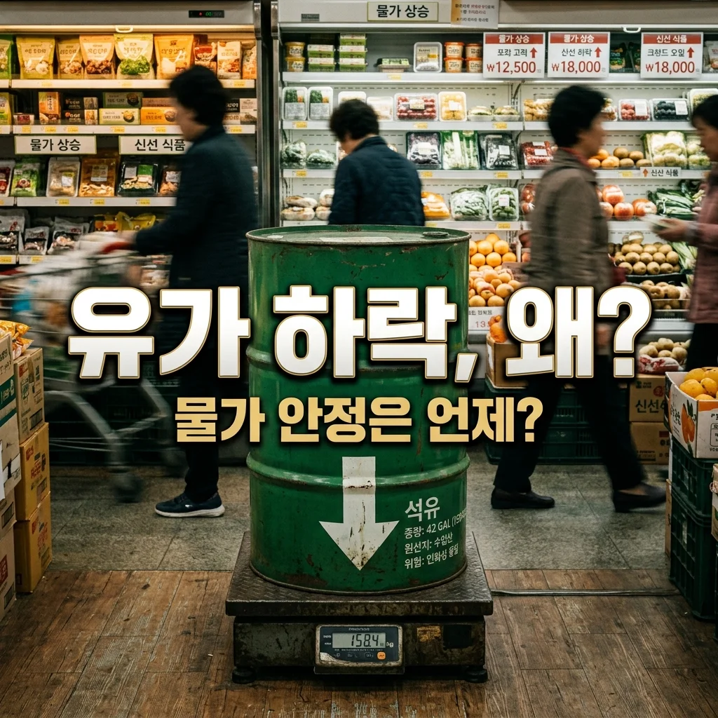 국제유가 하락에도 물가 안 떨어지는 이유? 수입물가와 상품수지 흑자 구조 해설