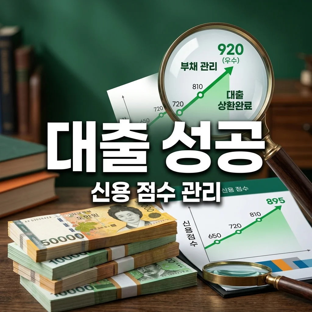 가계부채 총량제 뜻과 개인 신용점수 관리, 대출 성공 비법 5가지