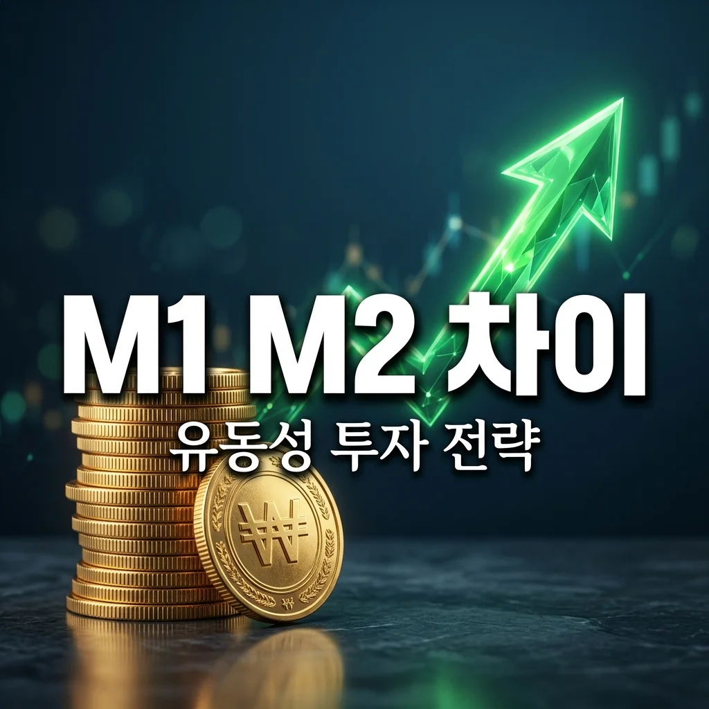 통화량 M1 M2 차이 핵심 정리: 자산시장 유동성 투자 전략까지