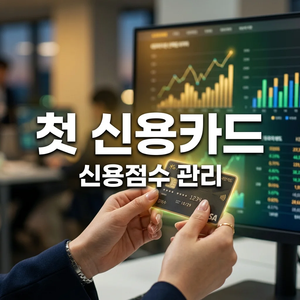 사회초년생 첫 신용카드, 신용점수 올리는 현명한 발급 전략