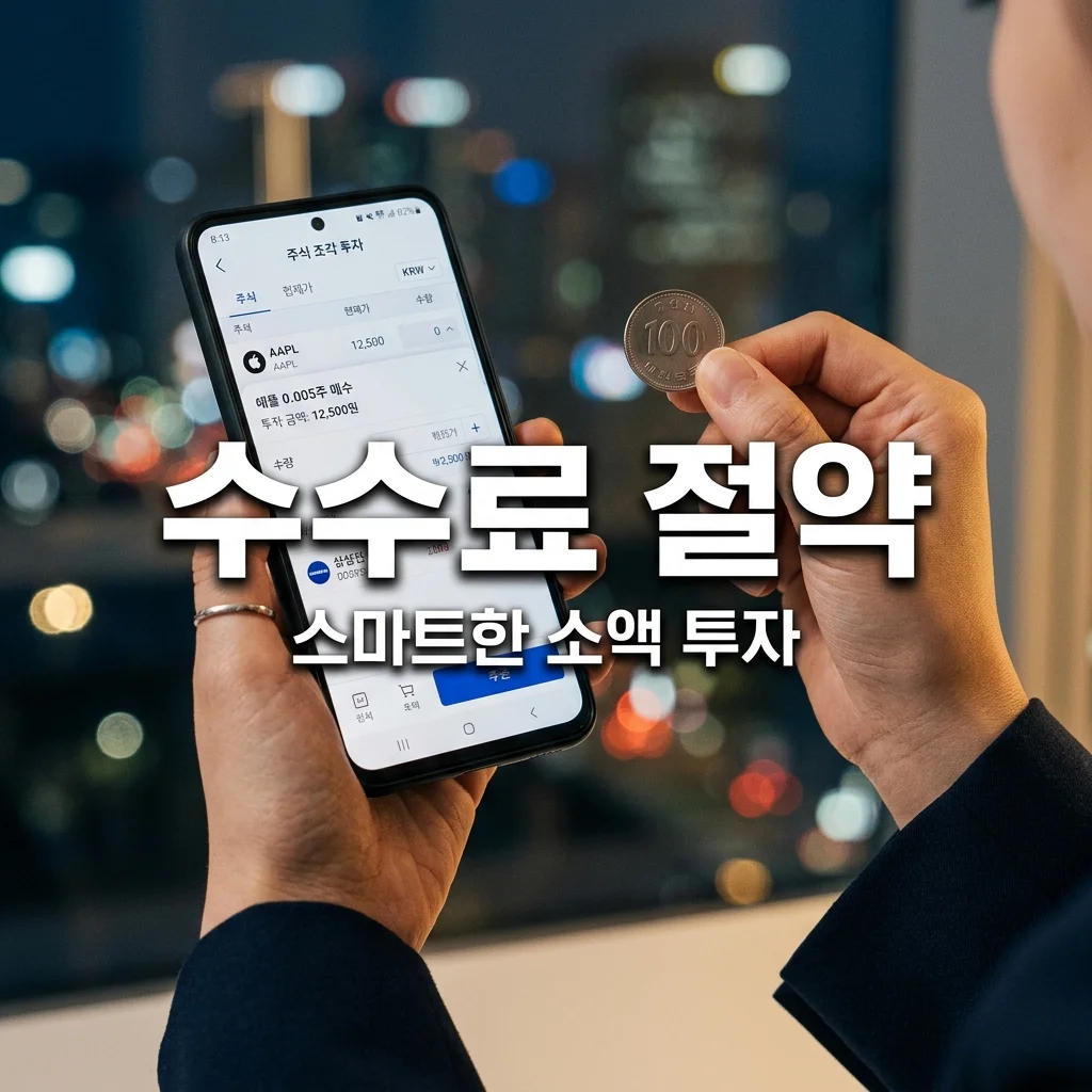 2030 직장인 소수점 투자 수수료 비교, 내 돈 아끼는 최적 증권사는?