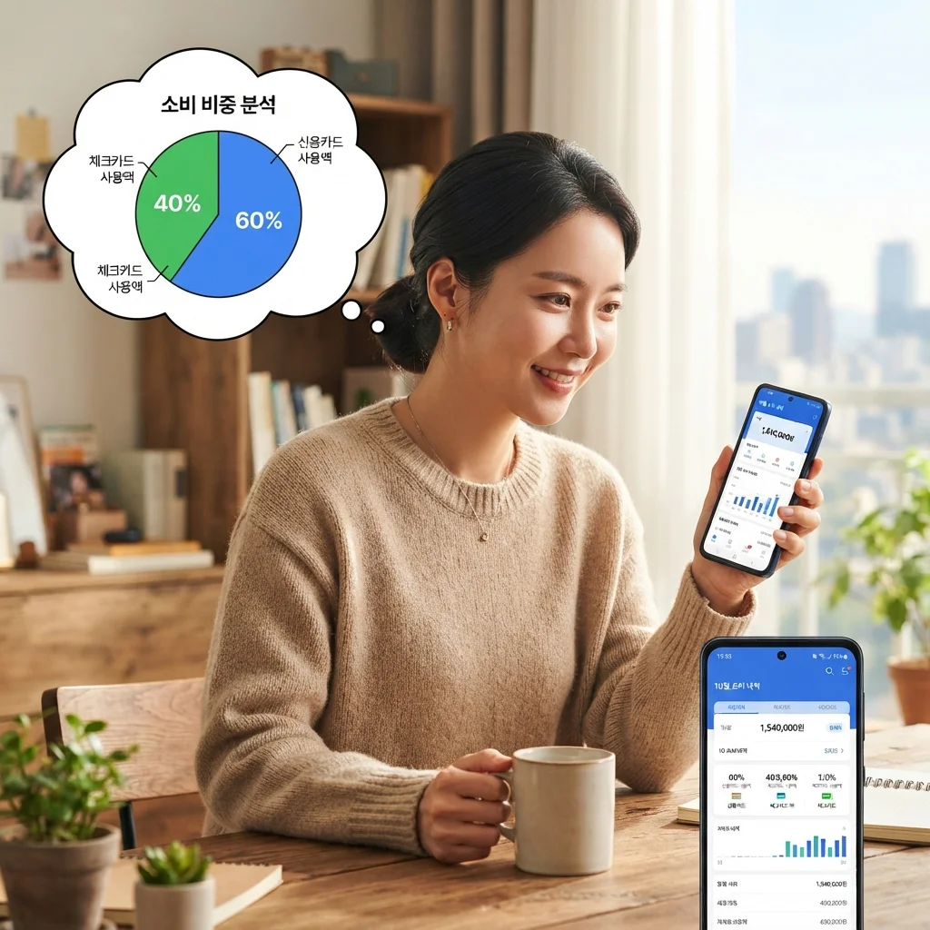 나에게 맞는 신용카드 체크카드 '황금비율' 계산법
