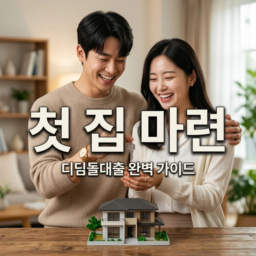 생애최초 디딤돌대출 조건 총정리: 소득·한도·금리 완벽 가이드 (2026년 최신)