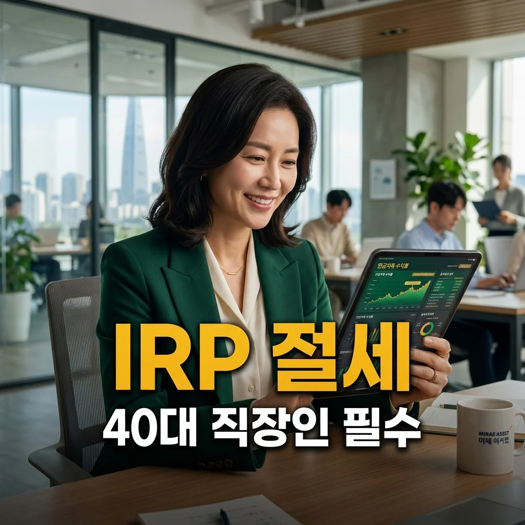 40대 직장인 IRP 세액공제 한도 중도인출 조건, 완벽 정리해요!