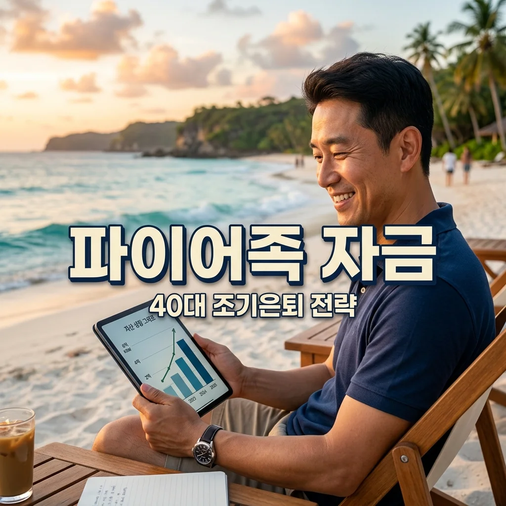 40대 조기은퇴 파이어족, 현실적인 필요 자금과 최적 포트폴리오 전략