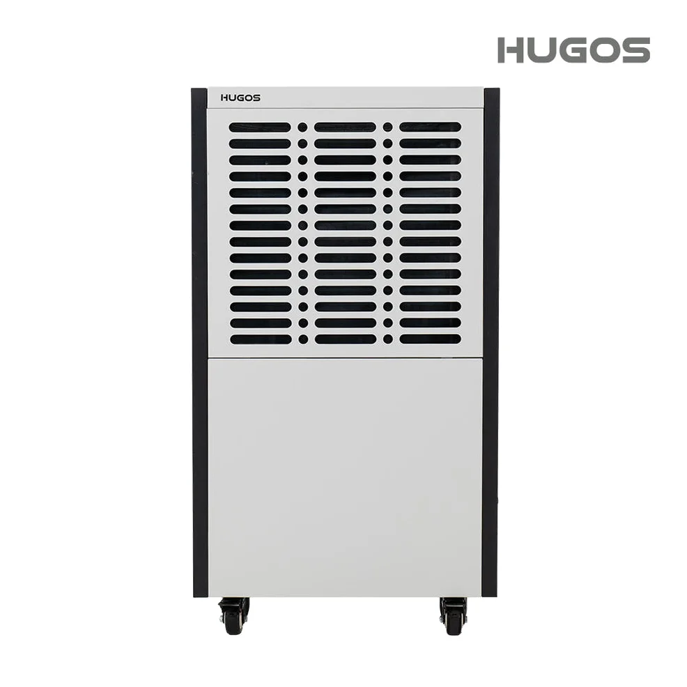 휴고스 산업용 이동식 제습기 100L 고효율 대용량 공업용 업소용 공장 창고 컴팩트형 상세 이미지 1