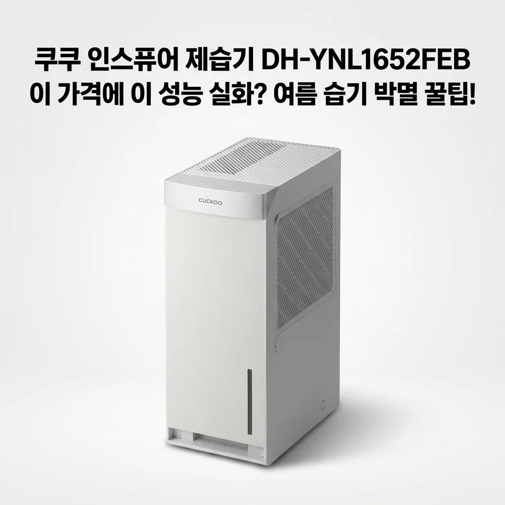 쿠쿠 인스퓨어 제습기 DH-YNL1652FEB, 이 가격에 이 성능 실화? 여름 습기 박멸 꿀팁!