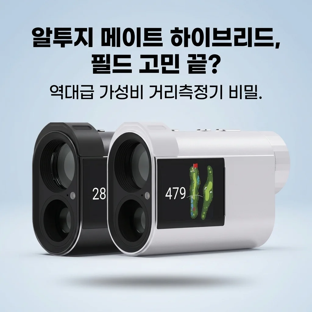 알투지 메이트 하이브리드, 필드 <strong>고민 끝</strong>? 역대급 가성비 거리측정기 비밀