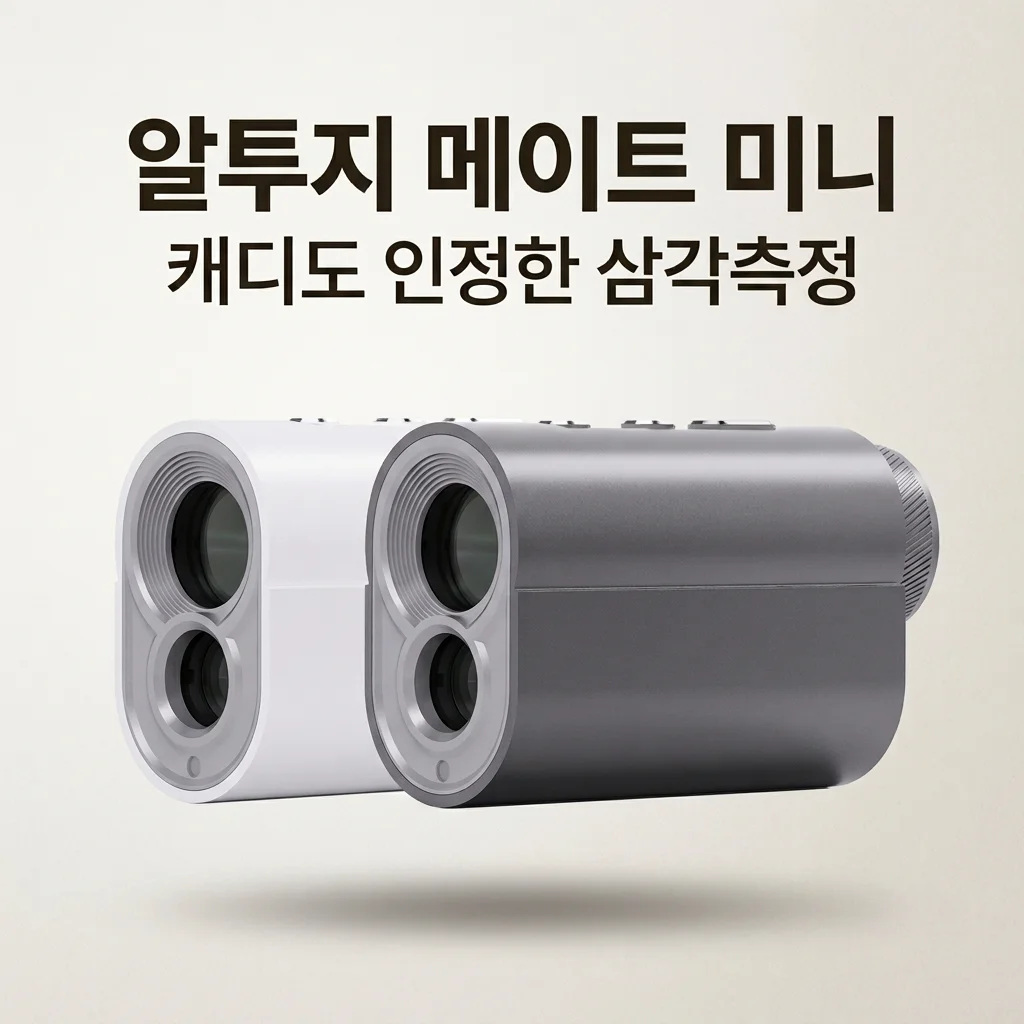 알투지 메이트 미니: 캐디도 인정한 삼각측정 레이저 골프 거리측정기, 과연?