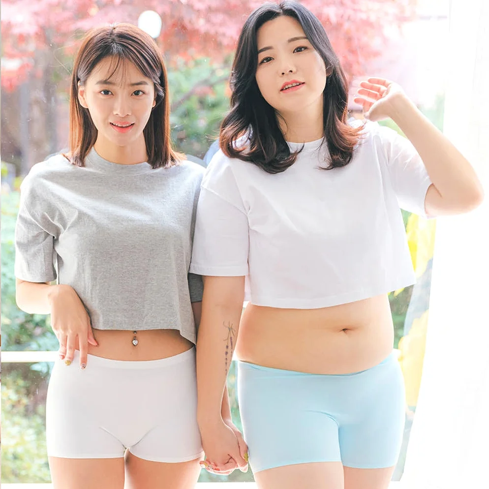 [5+1] 여성팬티 사각 여자 드로즈 심리스 네모 팬티 노라인 스판 속옷 상세 이미지 2