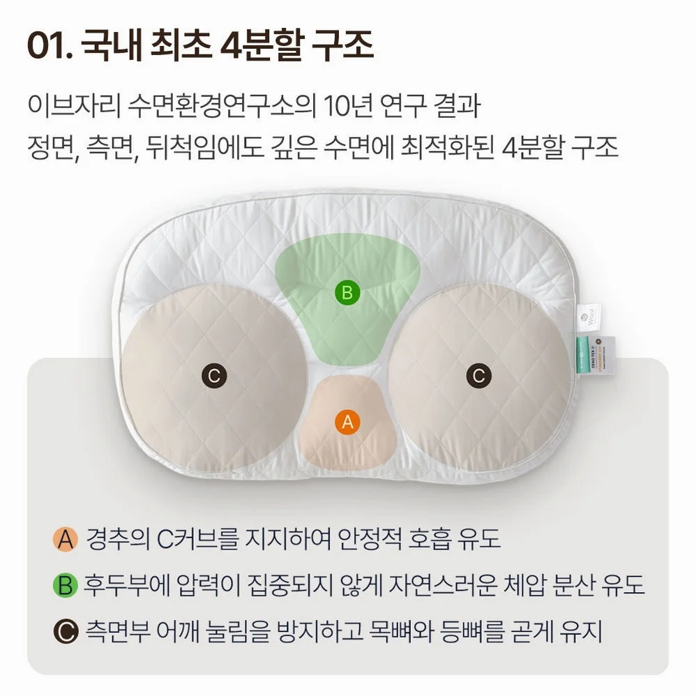 슬립앤슬립 아이유 깊은잠 베개 S 상세 이미지 3