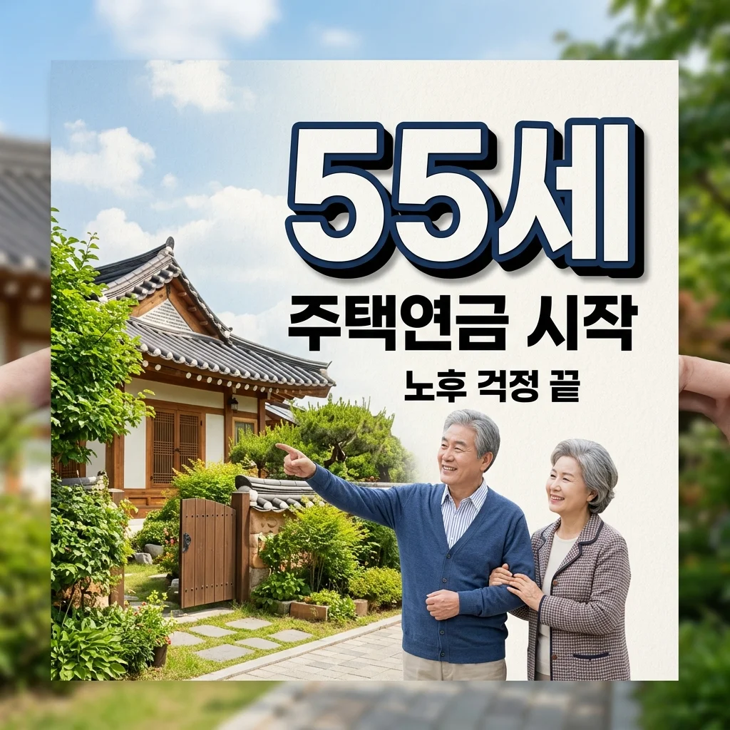 50대 주택연금 가입 조건 완벽 정리: 나이, 수령액 계산기까지!