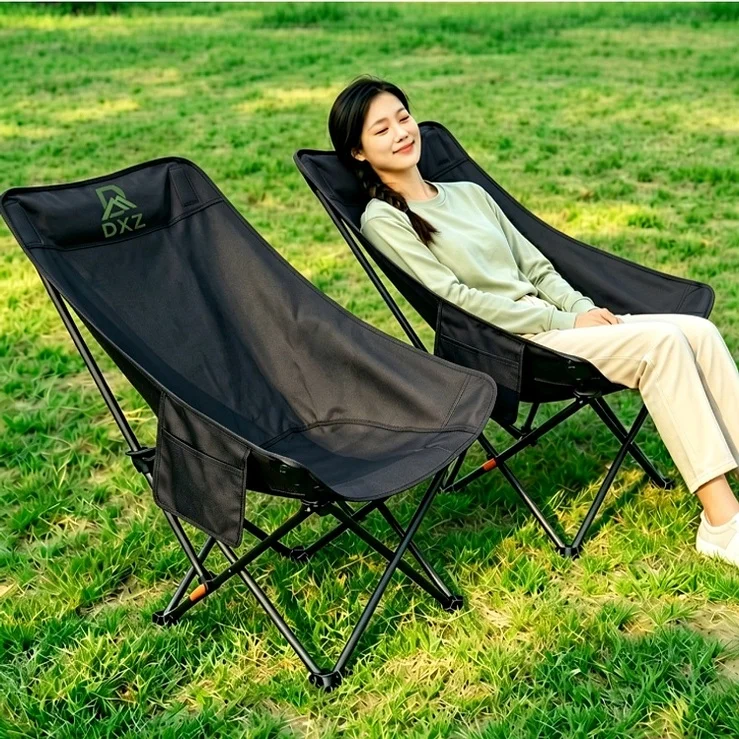 DXZ 캠핑의자 1+1 각도조절 접이식 휴대용 아웃도어