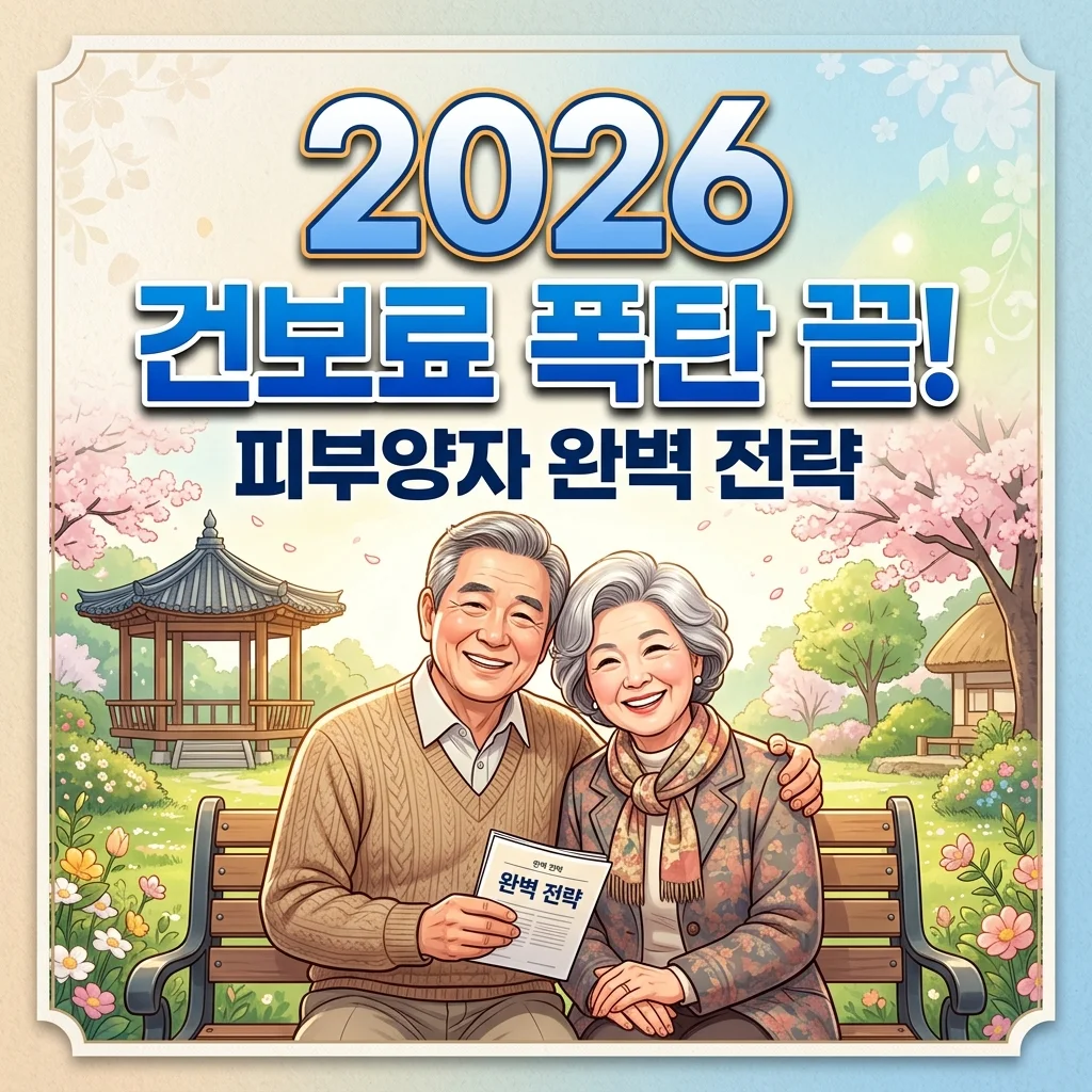 은퇴 후 건강보험료 폭탄 막는 2026년 피부양자 & 지역가입자 완벽 가이드
