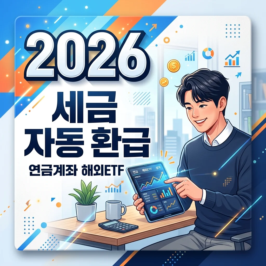 해외 고배당 ETF 연금계좌, 외국납부세액 2026년 7월 자동 환급 핵심 가이드