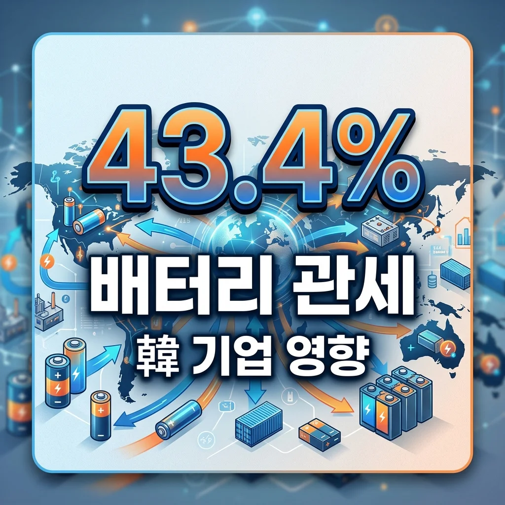 미국 무역 관세, 한국 배터리 이차전지 산업의 위기이자 기회! 최신 전망