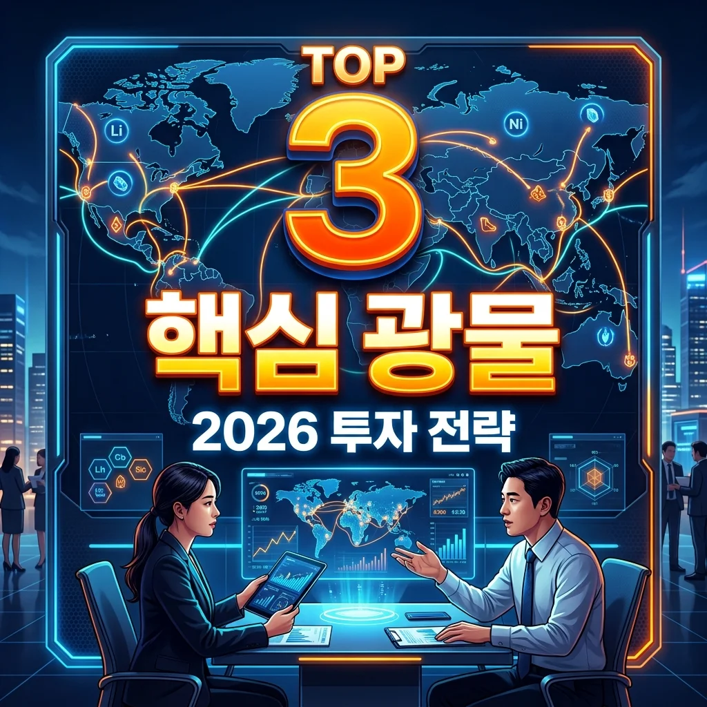 글로벌 공급망 재편 독점 핵심 광물 관련주: 2026년 투자 기회 완벽 분석