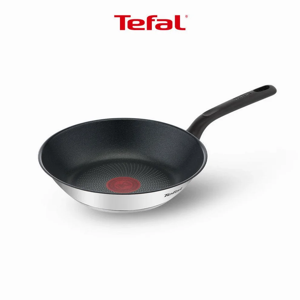 [N단독구성] 테팔 인덕션 스텐 티타늄 1X 디네토 프라이팬 28CM 상세 이미지 1