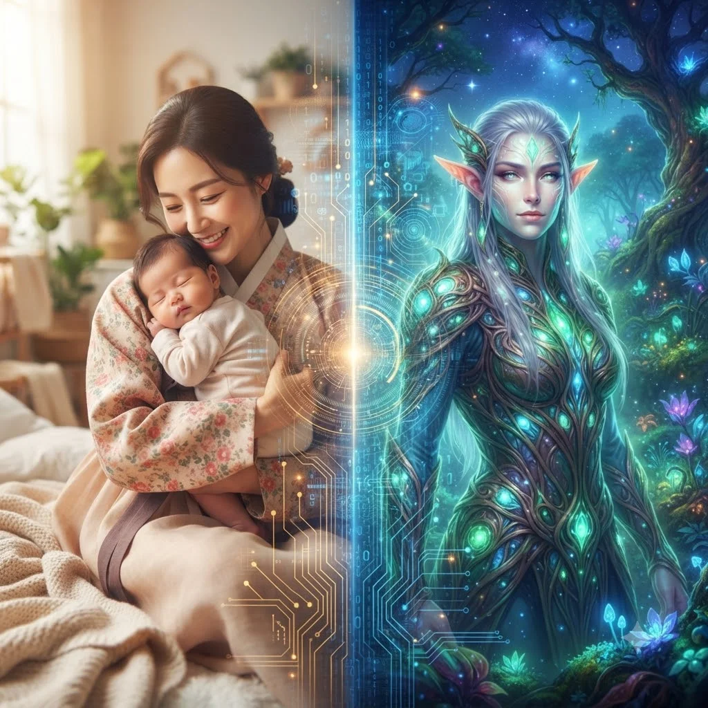 판타지 로맨스, 육아의 공감, 그리고 AI 기술의 만남