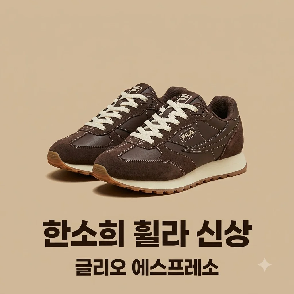한소희 금발 숏단발 휠라 신상 변신! 글리오 에스프레소 가격 및 코디 총정리