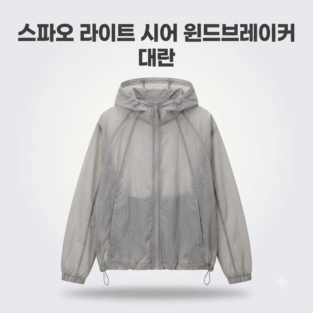 스파오 라이트 시어 윈드브레이커 SPJJG37G02 대란