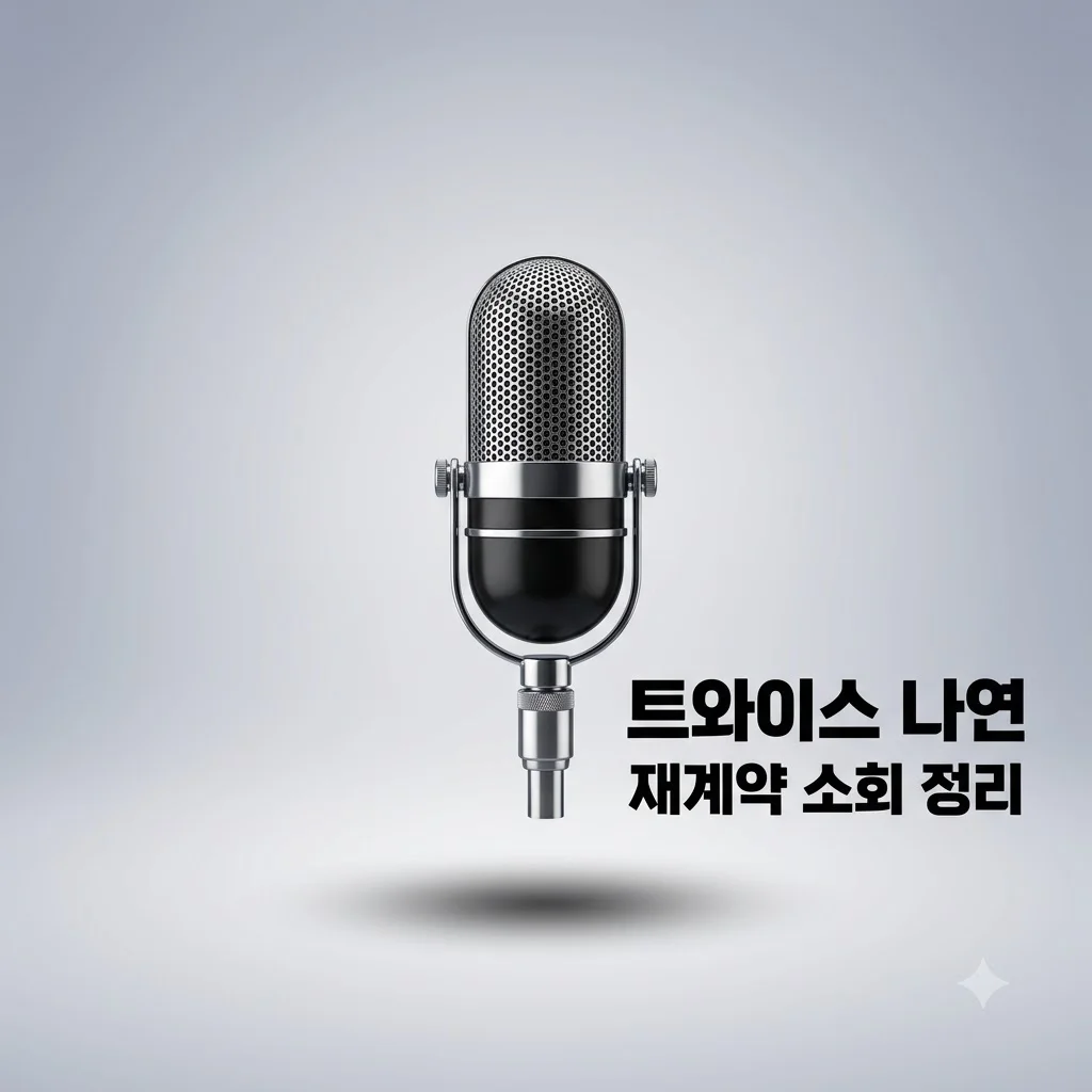 트와이스 나연 재계약 앞둔 의미심장 소회와 향후 활동 전망