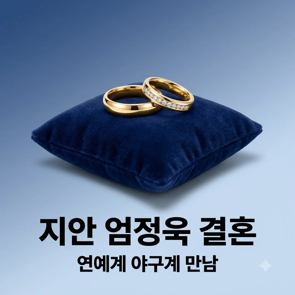 배우 지안 엄정욱 결혼 발표 소식과 프로필 러브스토리 총정리