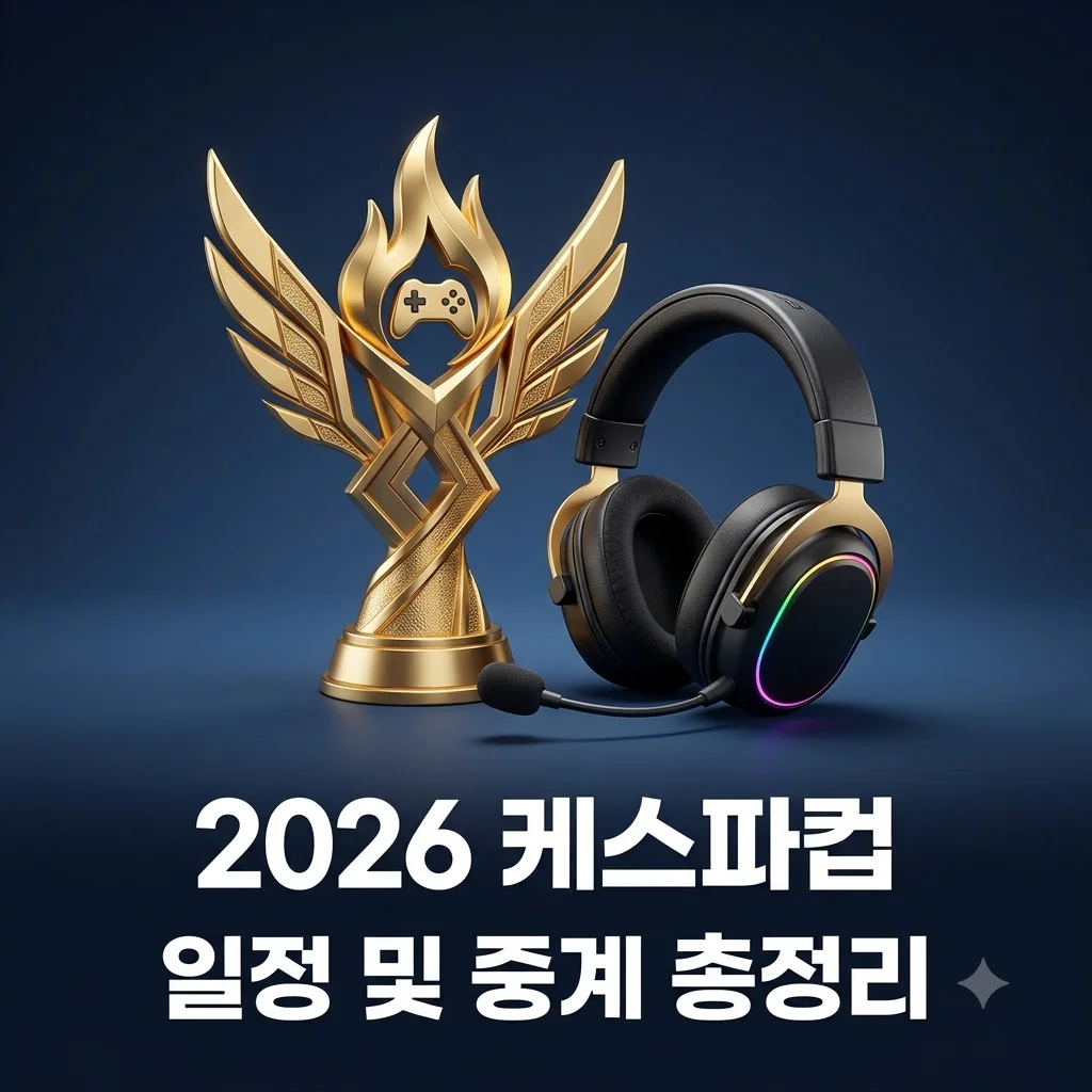 2026 케스파컵 일정 경기 결과와 T1 젠지 중계 총정리
