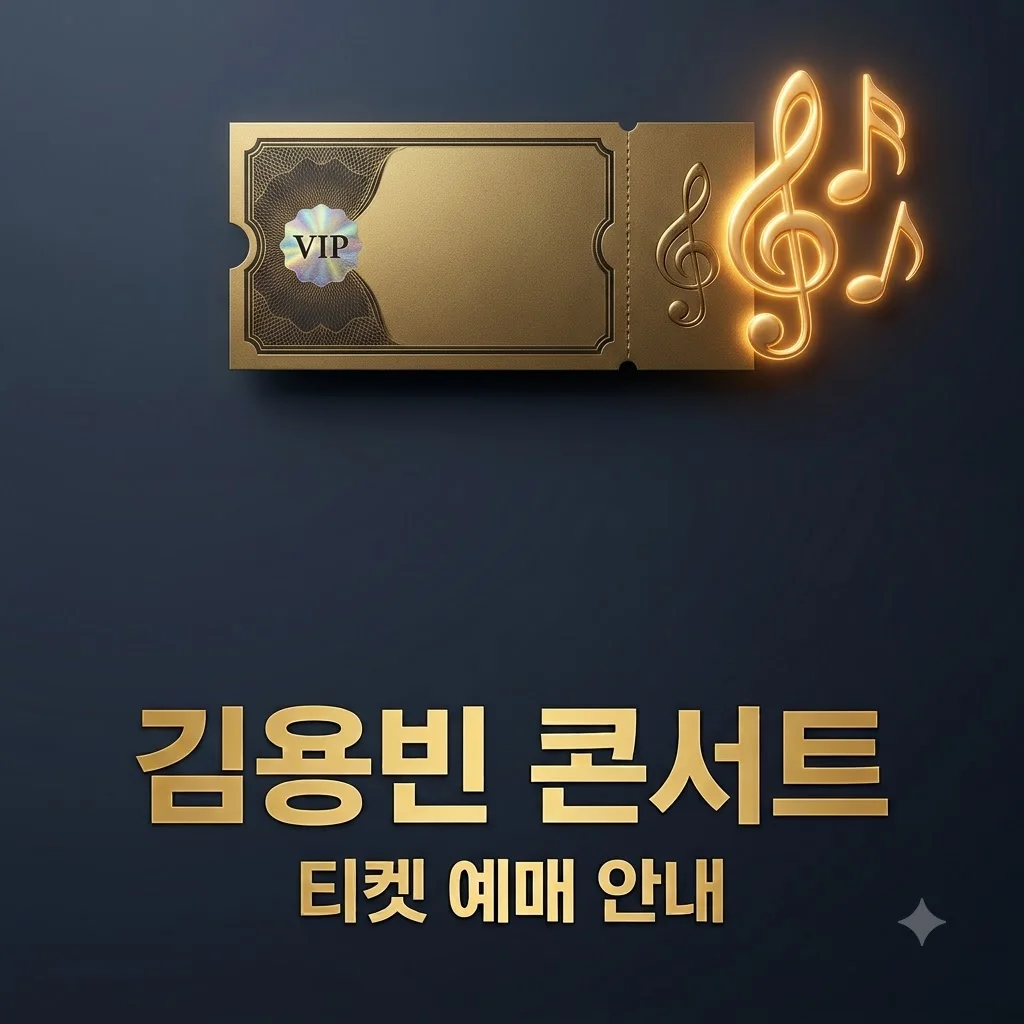 2026 김용빈 콘서트 세레나데 티켓 예매 일정 가격 좌석 꿀팁 총정리