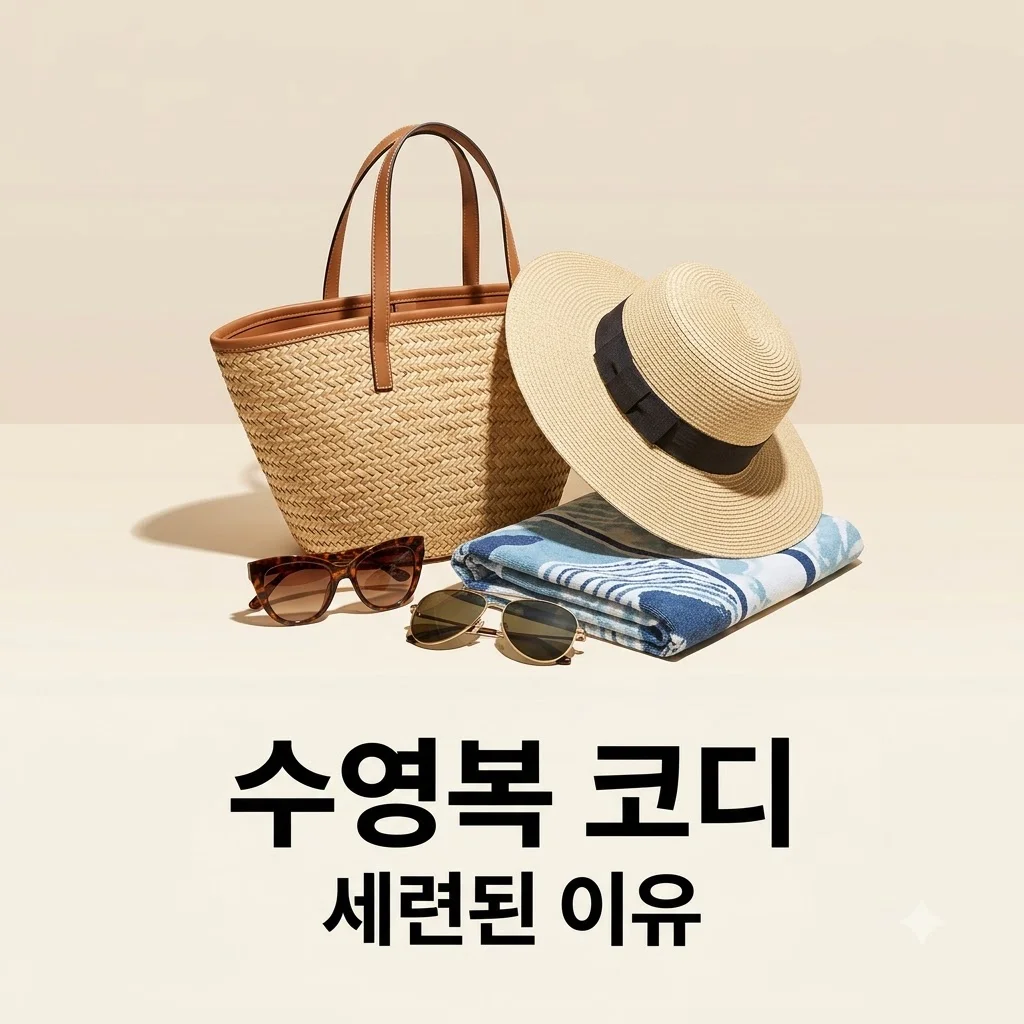 엄정화 수영복 코디 세련된 이유 4가지와 50대 휴양지룩 팁