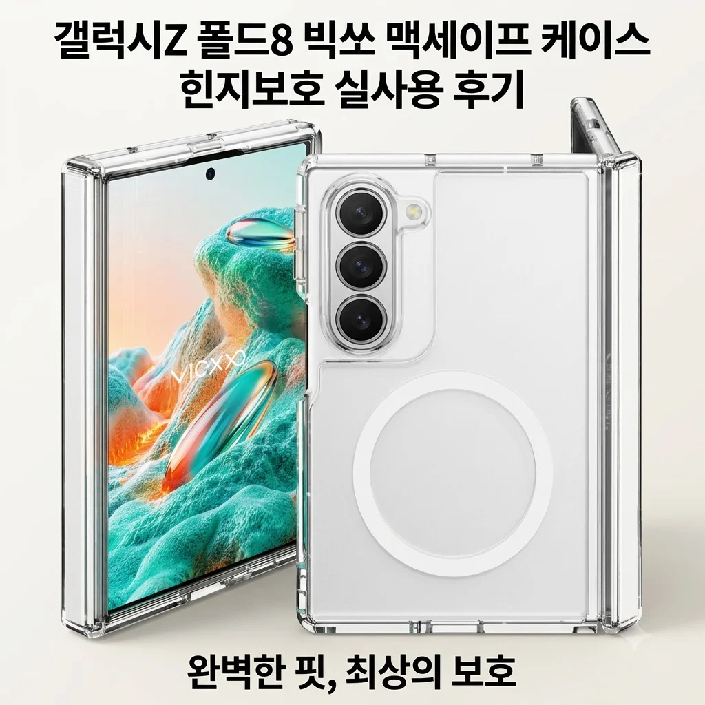 갤럭시Z 폴드8 빅쏘 맥세이프 케이스 힌지보호 실사용 후기