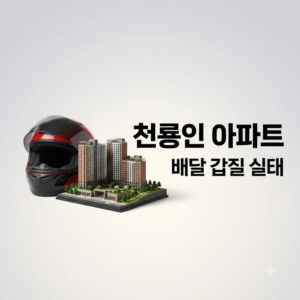 천룡인 아파트 뜻 논란 배경 배달 갑질 실태와 해결책 총정리