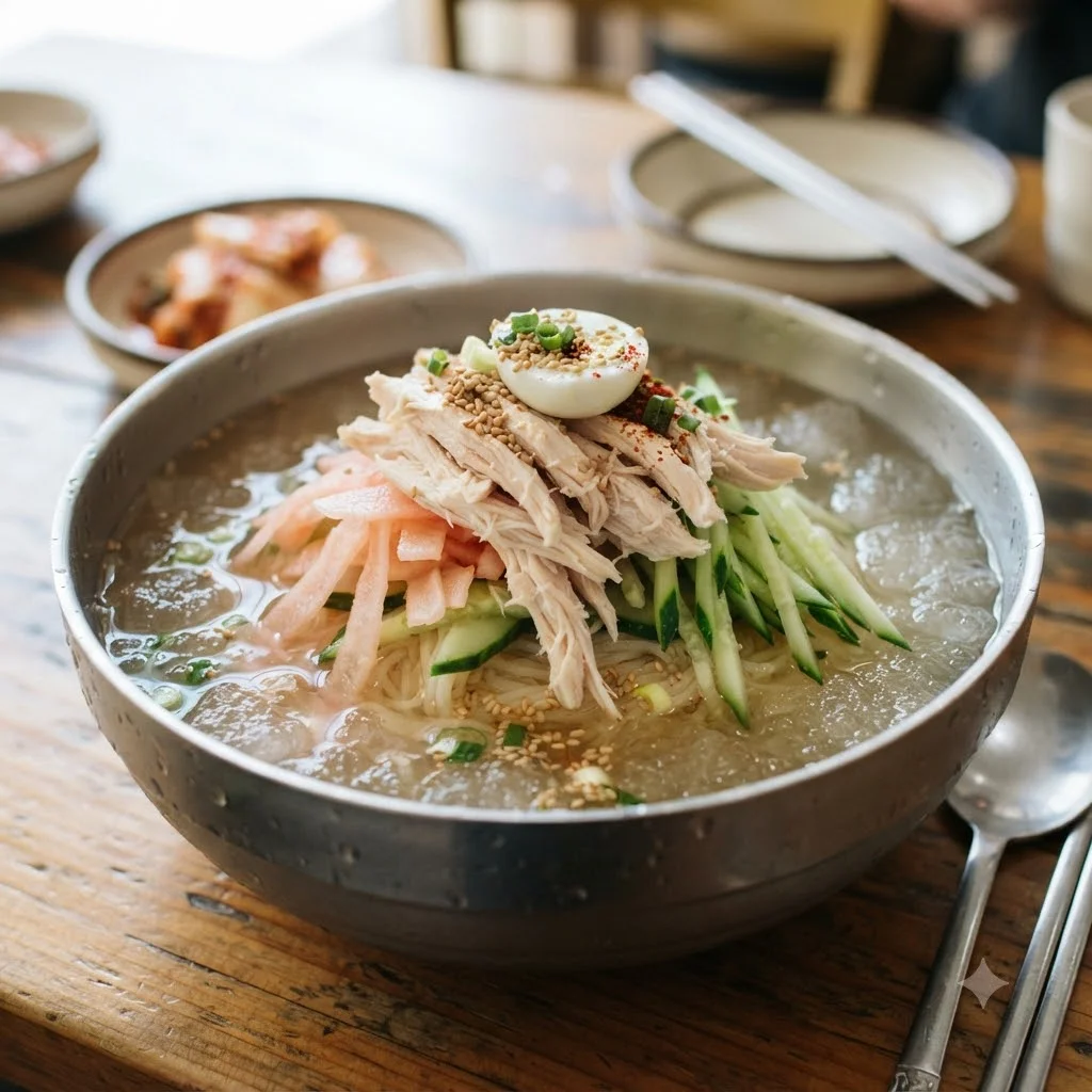 감칠맛 폭발하는 살얼음 육수와 면발 솔직 맛 평가