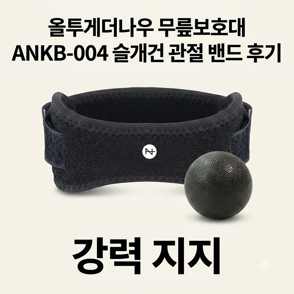 올투게더나우 무릎보호대 ANKB-004 슬개건 관절 밴드 후기