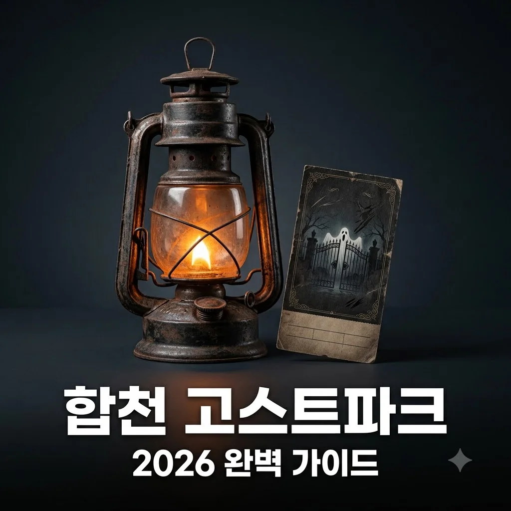 합천 고스트파크 2026 이용팁과 운석코인 공포체험 완벽 가이드
