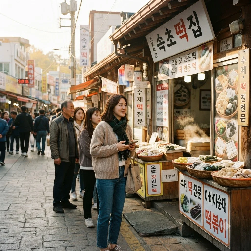 속초 육구방앗간 찹쌀떡 맛집 웨이팅 없이 즐기는 방법