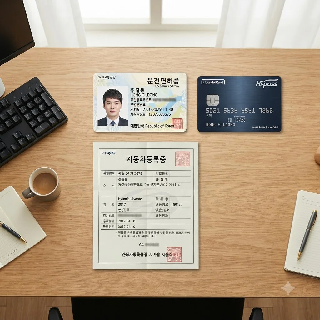 등록 전 미리 준비할 필수 서류 및 하이패스 연동 방법