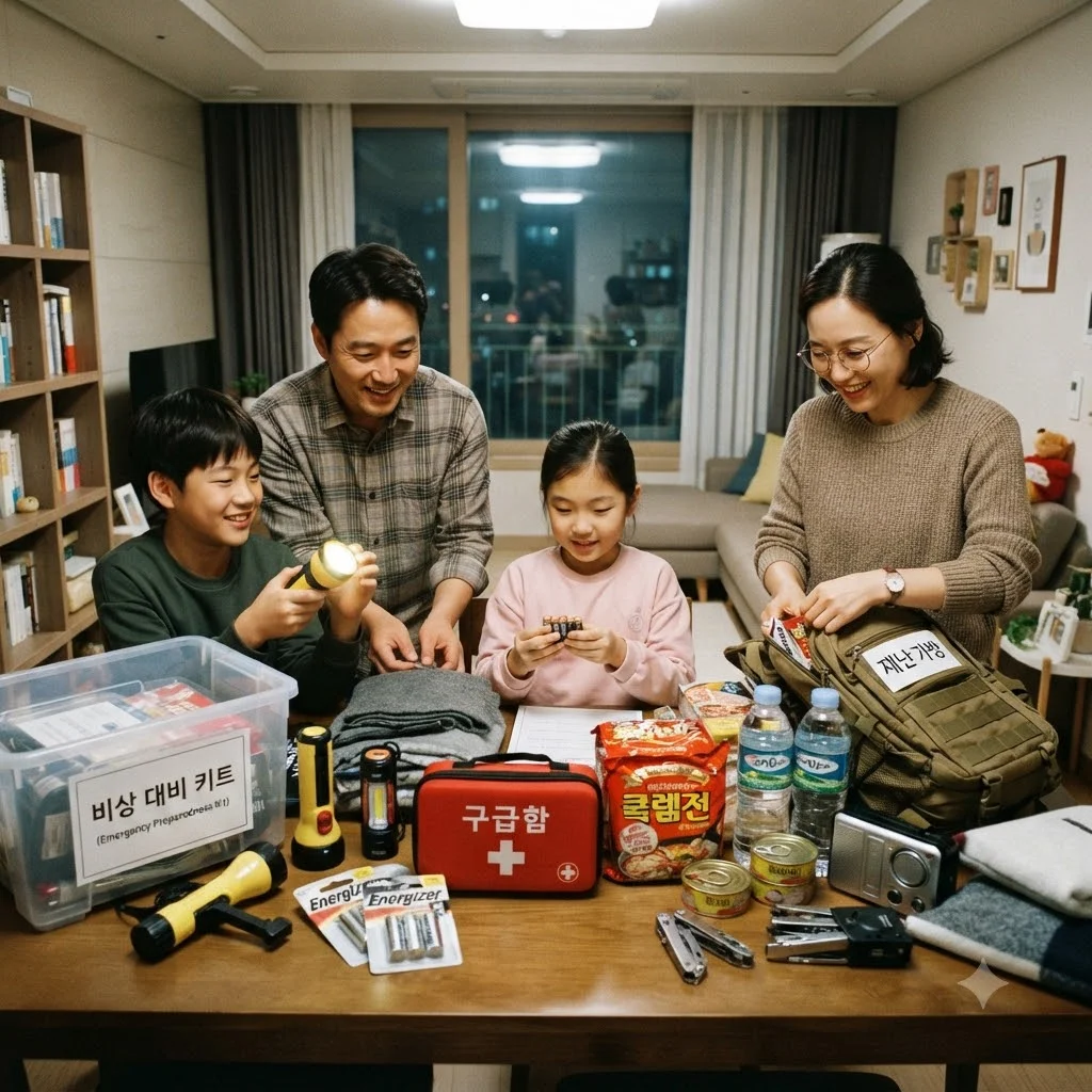 태풍 통과 전 필수 대책 및 준비물 체크리스트