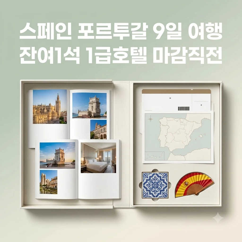 스페인 포르투갈 9일 여행 잔여1석 1급호텔 마감직전